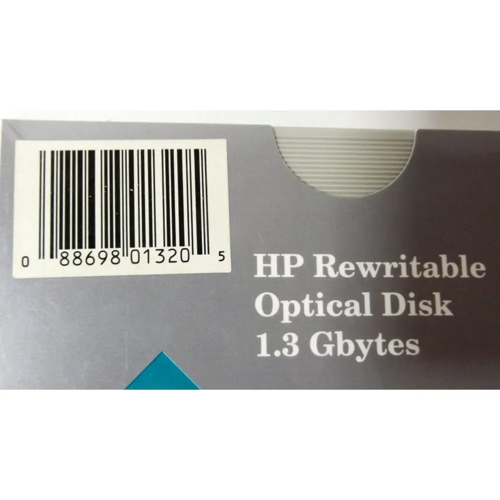 HP 1.3GB Rewritable Optical Disk (5.25) 1024B/S - Formatted 92280T - New Sealed